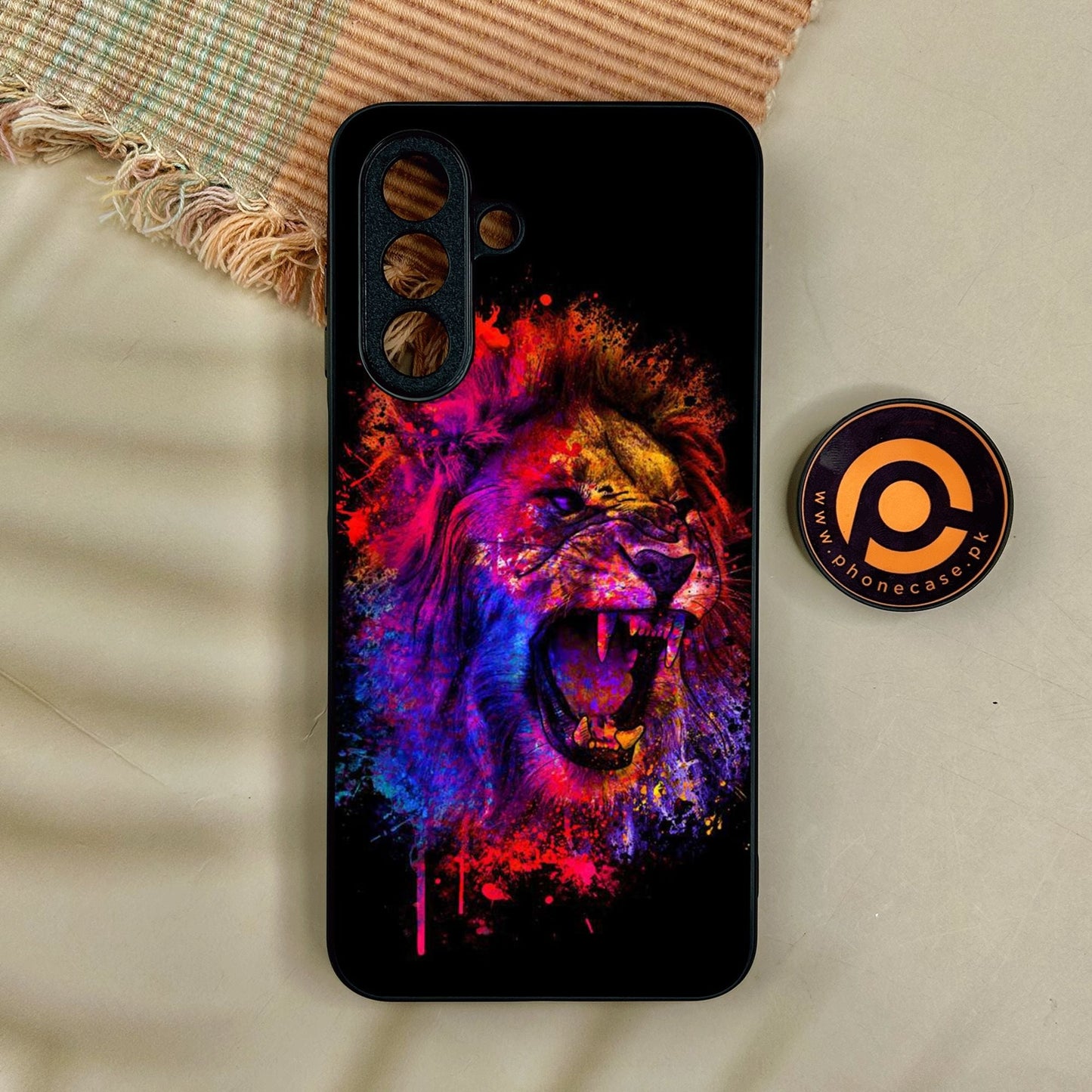 Samsung Galaxy A17 - Tiger 2.0 Design 5 - Premium Metal Printed Soft Bumper Shock Proof Case