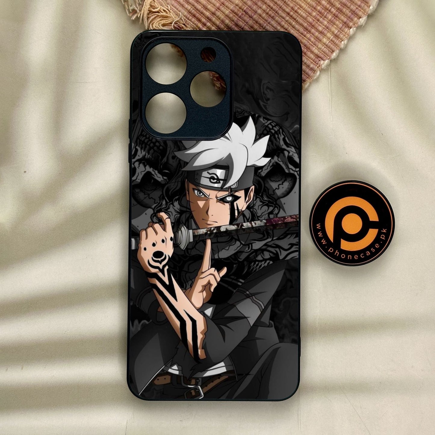 Realme Note 70 - Anime 2.0 Design 1 - Premium Metal Printed Soft Bumper Shock Proof Case