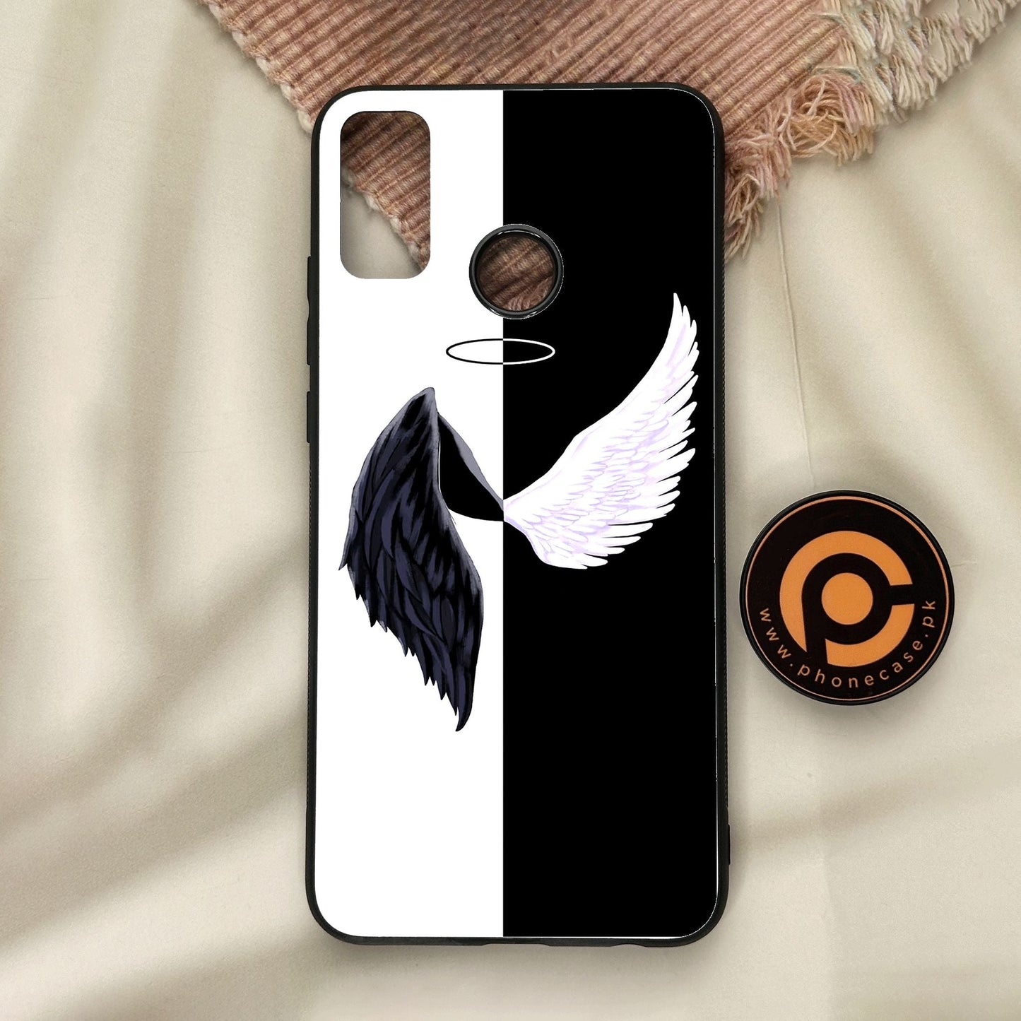 Honor 9X Lite - Angel 2.0 Design 5 - Premium Metal Printed Soft Bumper Shock Proof Case