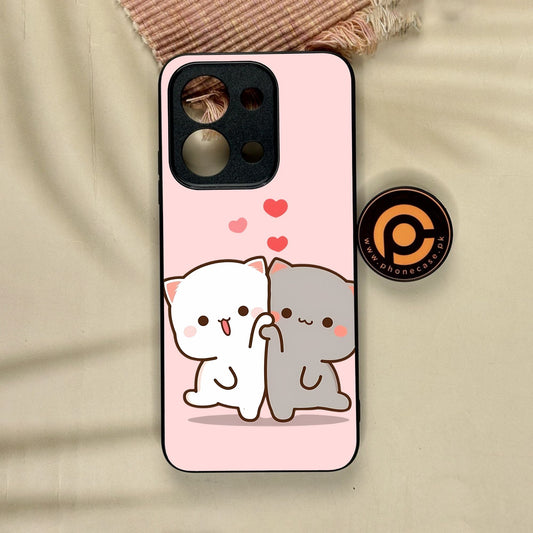 Xiaomi Redmi 15C - Cute Bubu Dudu Design 6 - Premium Metal Printed Soft Bumper Shock Proof Case