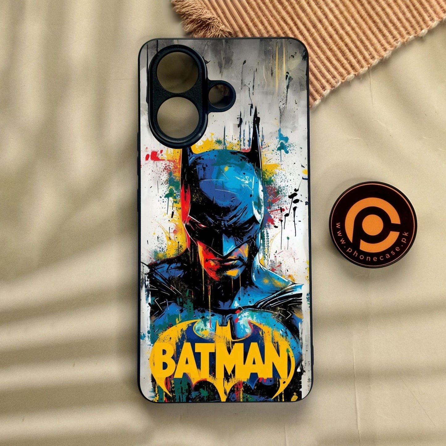 Vivo V60 Lite  - Vivid Justice - Premium Metal Printed Soft Bumper Shock Proof Case