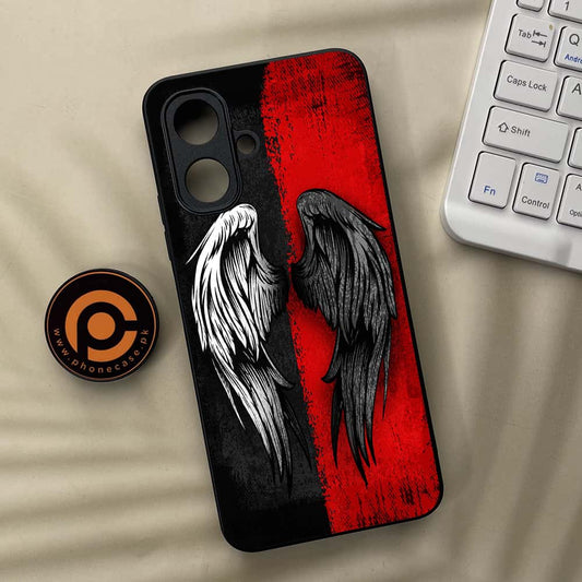 Tecno Spark Go 2 - Angel Wings 2.0 Design 10  - Premium Metal Printed soft Bumper Shock Proof Case  CS-38521