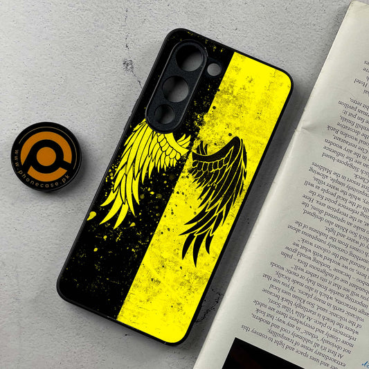 Vivo Y04 - Angel Wings 2.0 Design 1 - Premium Metal Printed Soft Bumper Shockproof Case CS-37200