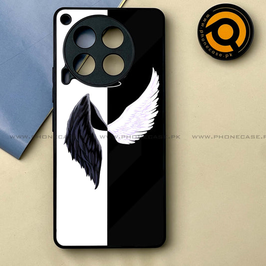 Tecno Camon 30 - Angel Wings 2.0 Design 5 -  Premium Printed Met al soft Bumper shock Proof Case  CS-37465