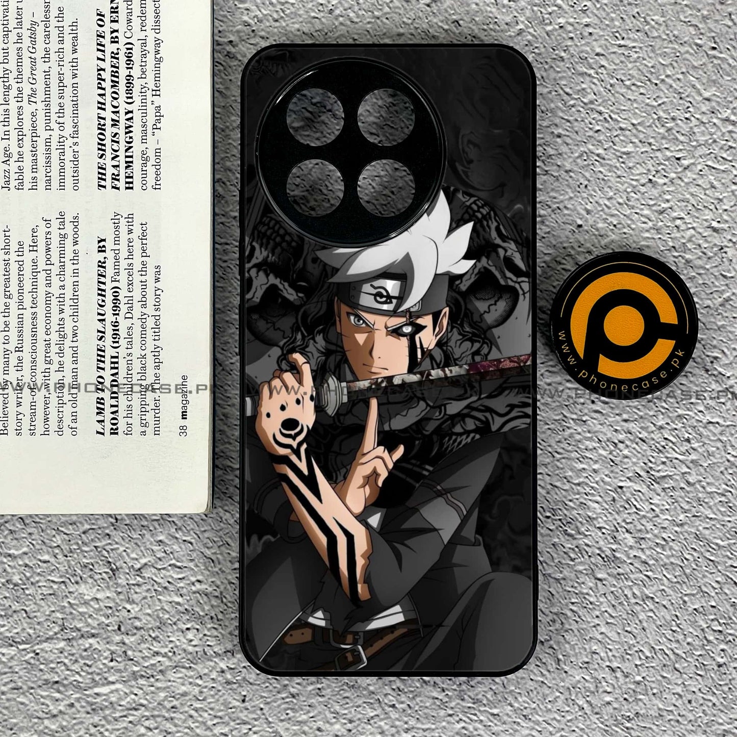 OnePlus Ace 5 - Anime 2.0 Series - Premium Metal Printed soft Bumper shock Proof Case
