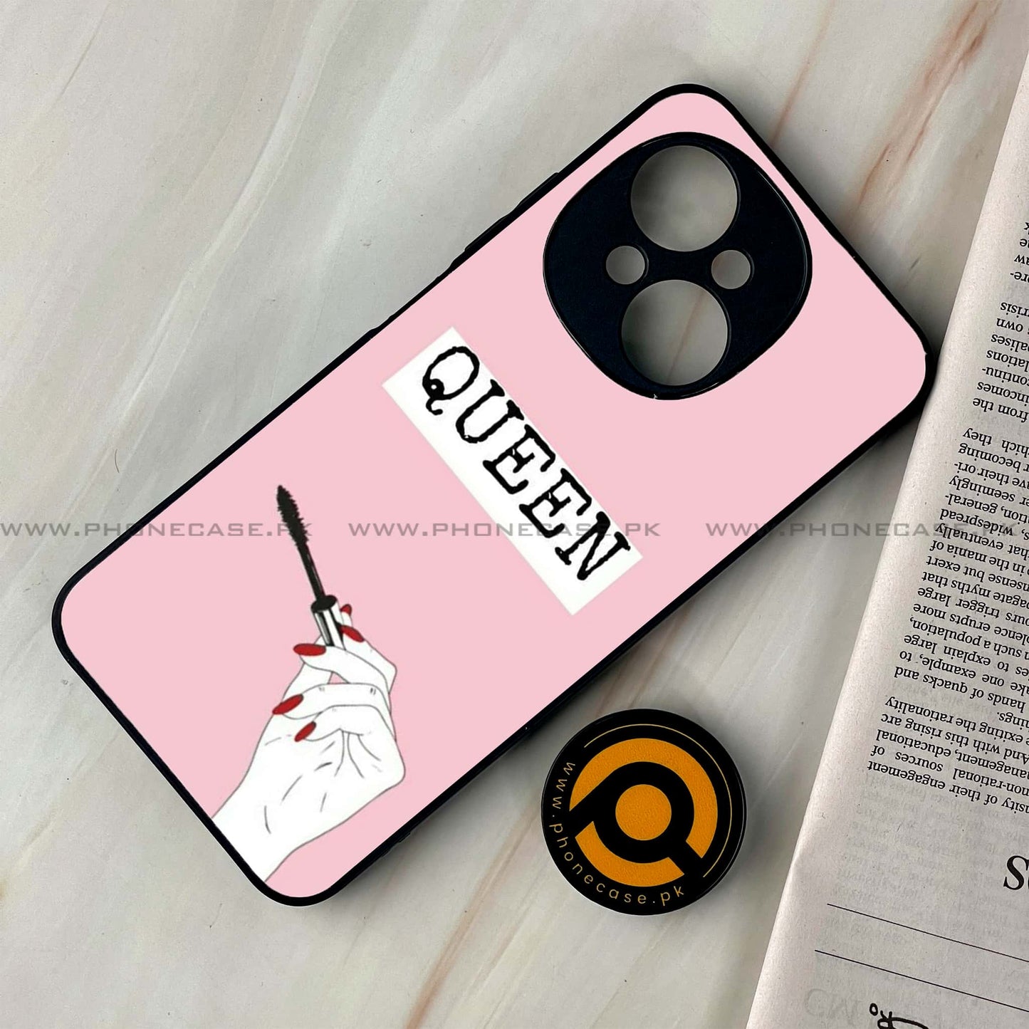 Tecno Spark Go 1 - Anime Girls Series - Premium Printed Glass soft Bumper shock Proof Case