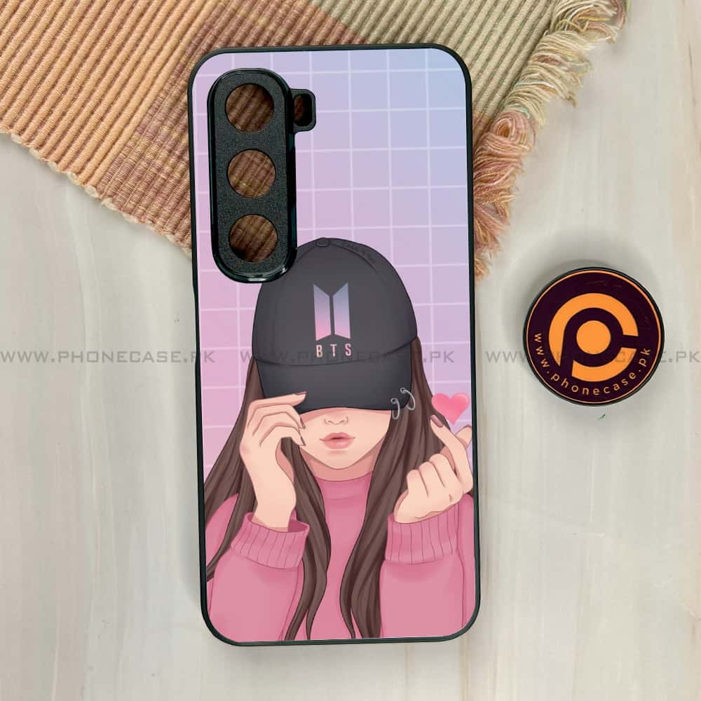 Infinix Hot 60i - Anime Girls Design 3 - Premium Metal Printed soft Bumper shock Proof Case CS-39137