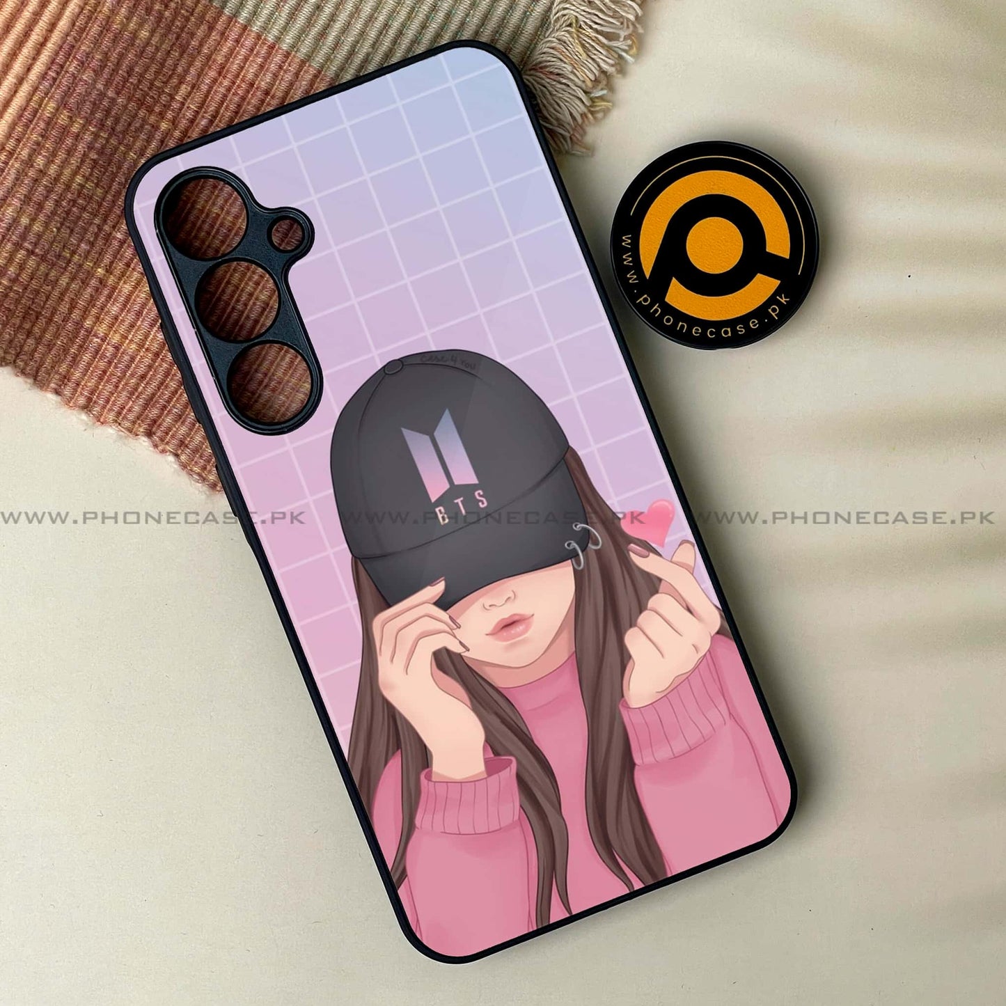 Samsung Galaxy A16 - Anime Girls Series - Premium Metal Printed soft Bumper Shock Proof Case