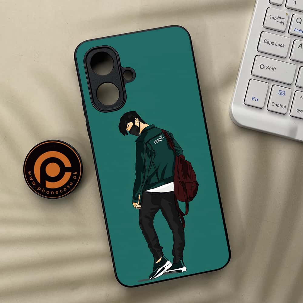 Tecno Spark Go 2 - Anime Design 1  - Premium Metal Printed soft Bumper Shock Proof Case CS-38035