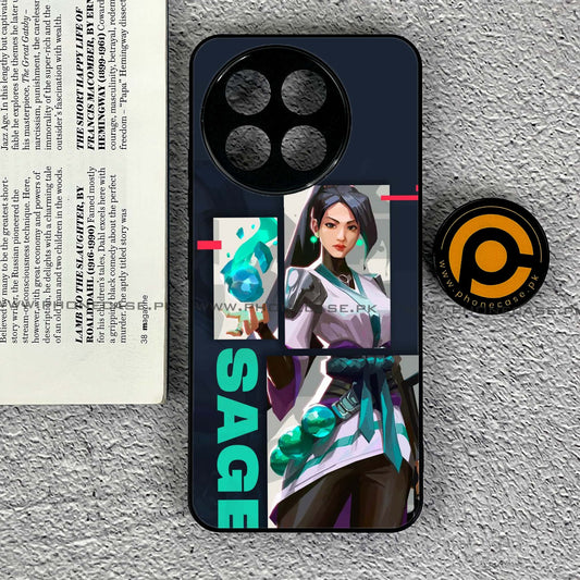 OnePlus Ace 5 - Battle-Ready Series - Premium Metal Printed soft Bumper shock Proof Case