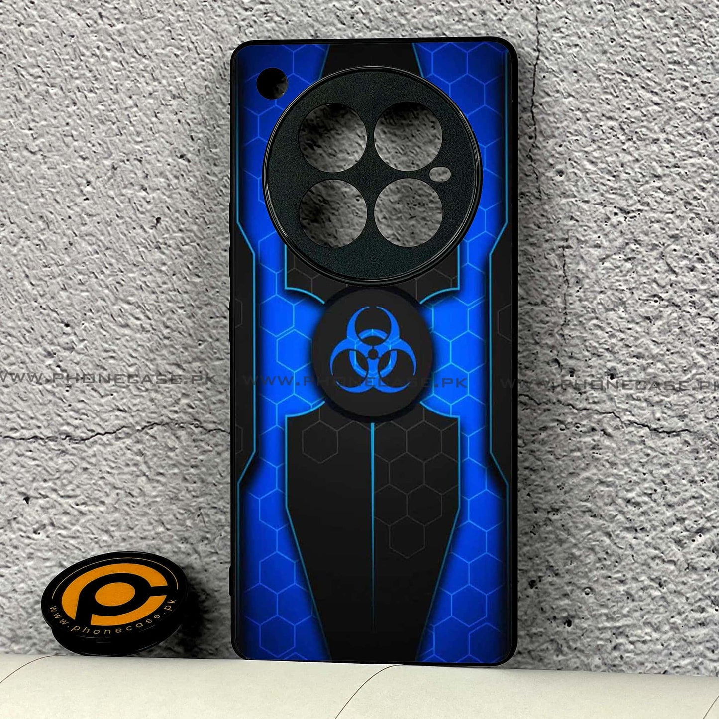 Infinix Zero 40 - Biohazard Sign Design 1 - Premium Metal Printed soft Bumper shock Proof Case CS-38280