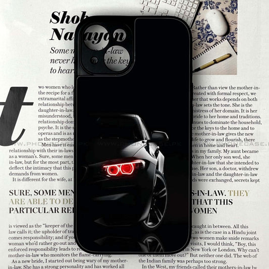 iPhone 15 - Black Art Design 6  - Premium Metal Printed soft Bumper shock Proof Case CS-38232
