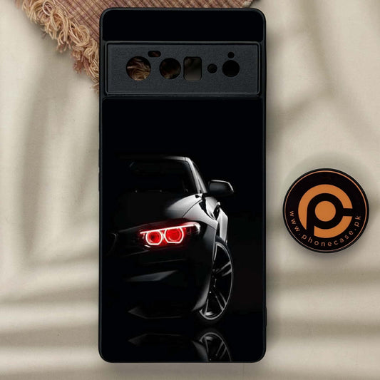 Google Pixel 6 Pro-Black Art Design 6  - Premium Metal Printed soft Bumper Shock Proof Case  CS-38924