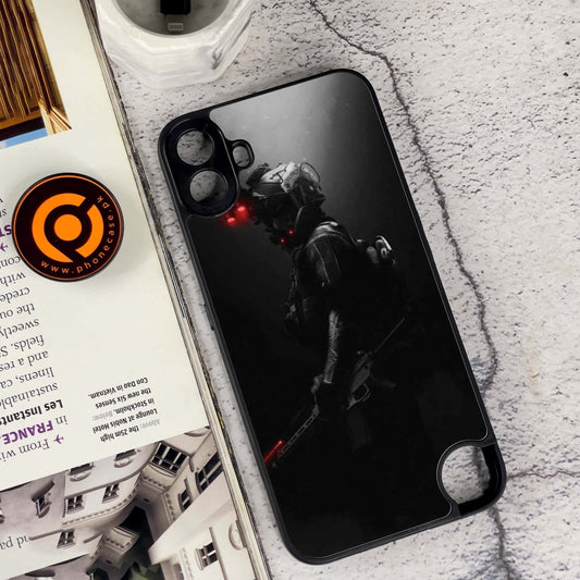 Nothing CMF Phone 1 - Black Art Design 9  - Premium Metal Printed soft Bumper Shock Proof Case CS-38428