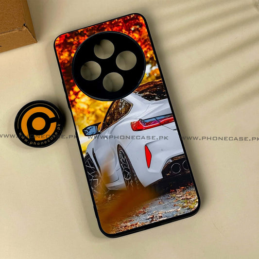 Xiaomi Redmi 14C - Car Premium Glossy -  Premium Printed Metal soft Bumper shock Proof Case  CS-38882