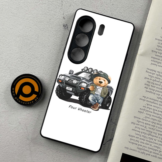 Tecno Camon 40 Pro - Cool Bear Design 1  - Premium Metal Printed Soft Bumper Shockproof Case CS-37682