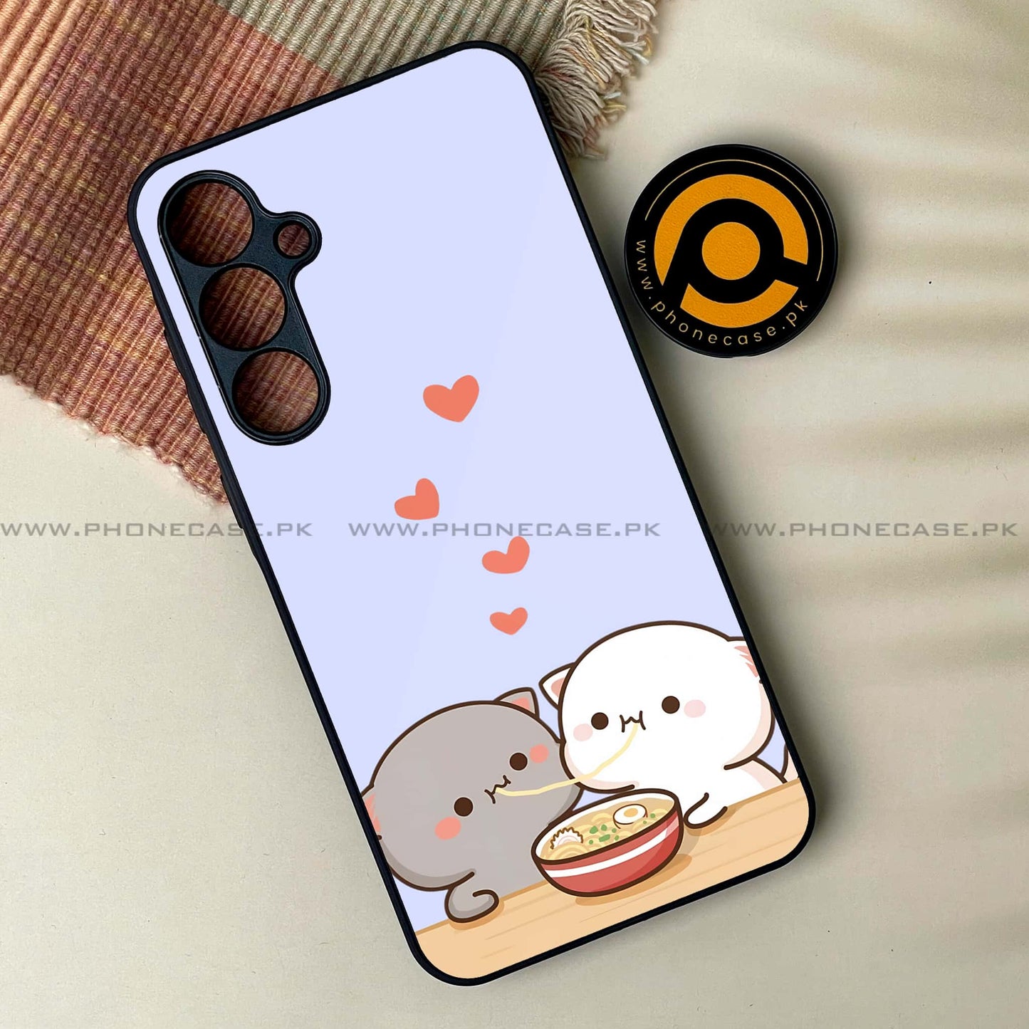 Samsung Galaxy A16 - Cute BuBu DuDu Design 10 - Premium Metal Printed soft Bumper Shock Proof Case  CS-37632