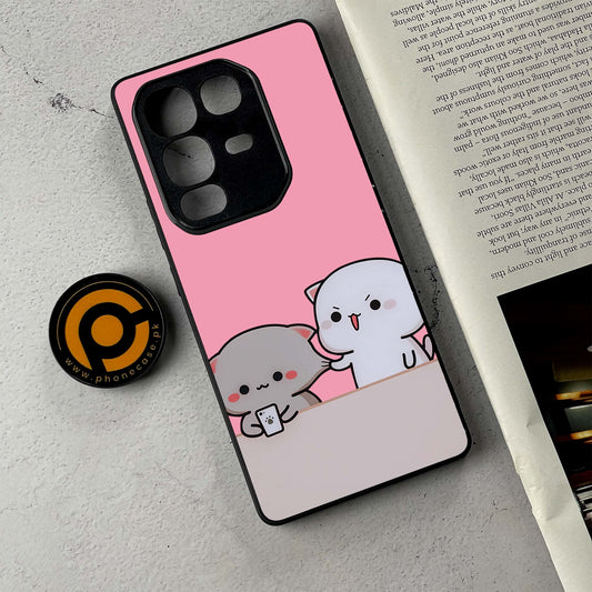 Infinix Note 50 - Cute BuBu DuDu Design 2  - Premium Metal Printed Soft Bumper Shockproof Case CS-38074