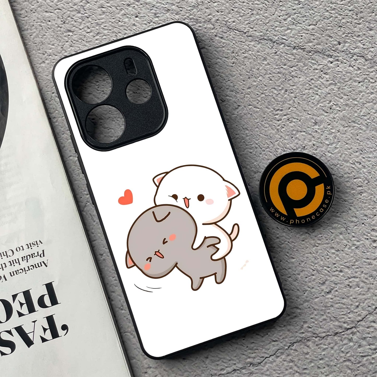 Xiaomi Redmi Note 14 - Cute BuBu DuDu Design 4 - Premium Printed Glass soft Bumper shock Proof Case CS-39143