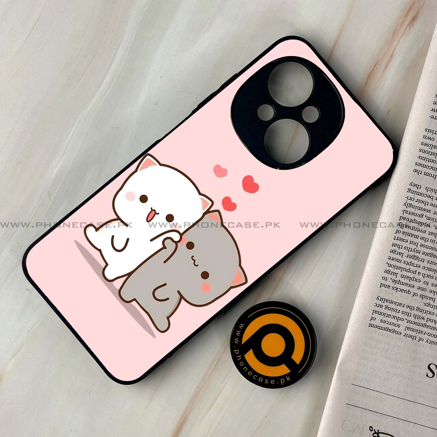 Tecno Spark Go 1 - Cute BuBu DuDu Design 6  - Premium Printed Glass soft Bumper shock Proof Case  CS-38774 CS-38775 CS-38945