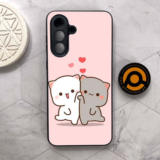 Samsung Galaxy A56 5G - Cute BuBu DuDu Design 6  - Premium Metal Printed soft Bumper shock Proof Case CS-38320 CS-39107 CS-39118