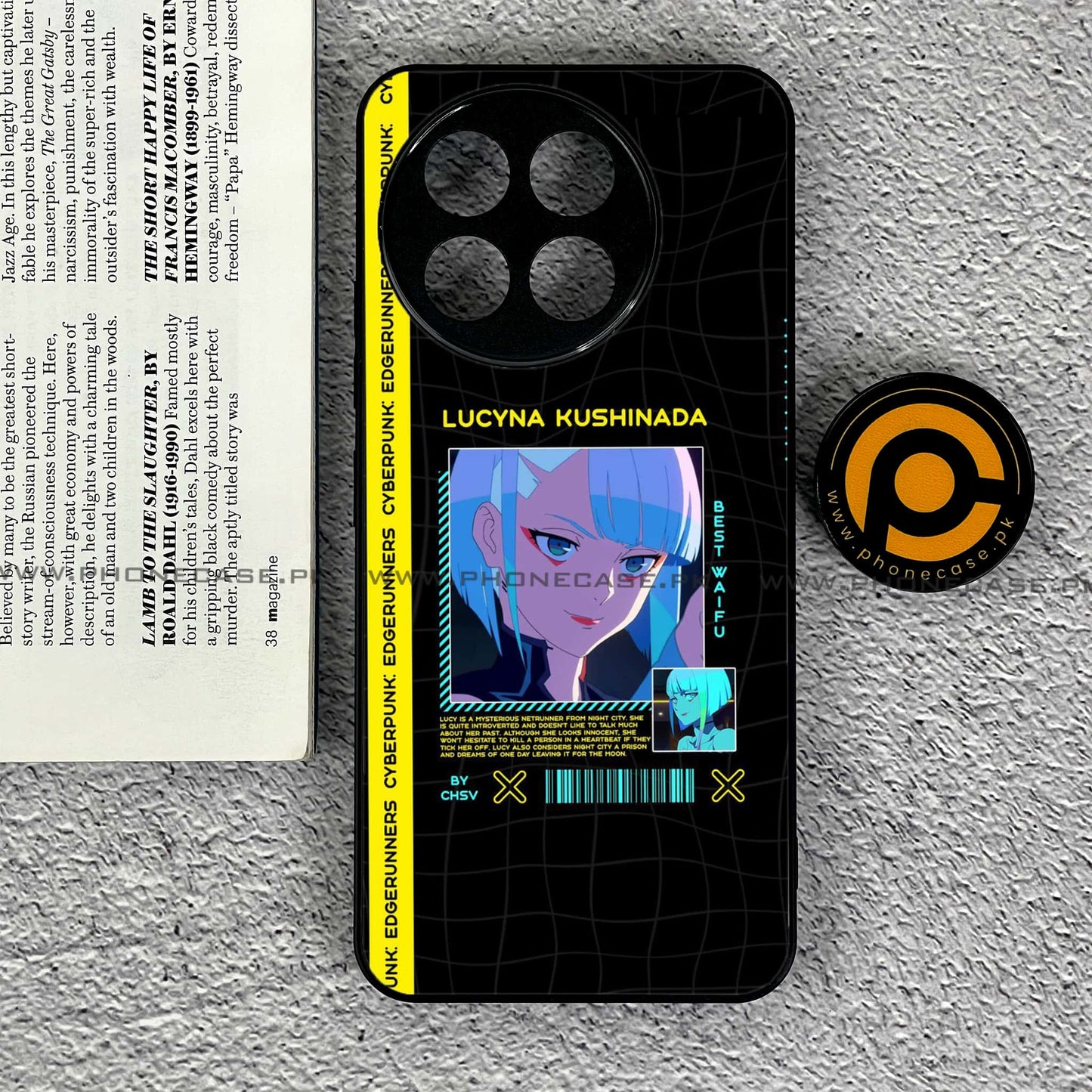 OnePlus Ace 5 - Cybernetic Warrior Series - Premium Metal Printed soft Bumper shock Proof Case