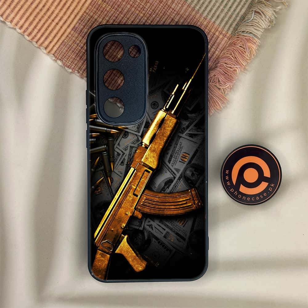 Tecno Spark 40 Pro Plus - Dollar Design 6 - Premium Metal Printed soft Bumper shock Proof Case CS-38151