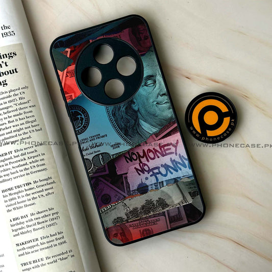 Tecno Spark 30 - Dollar Design 8  - Premium Printed Glass soft Bumper shock Proof Case CS-37495