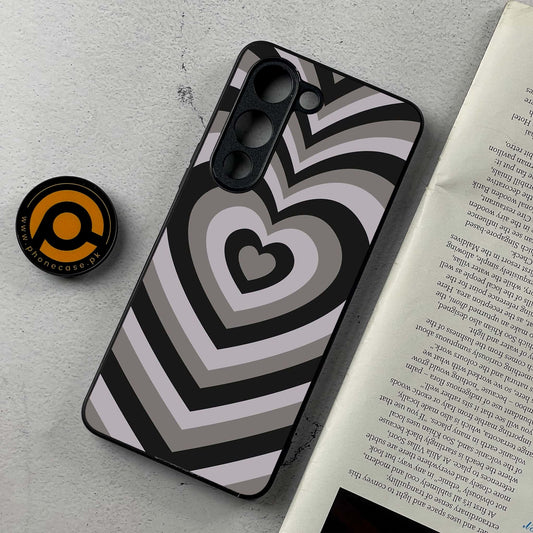 Vivo Y04 - Heart Beat Design 1  - Premium Metal Printed Soft Bumper Shockproof Case CS-38127