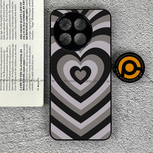 OnePlus Ace 5 - Heart Beat Series - Premium Metal Printed soft Bumper shock Proof Case