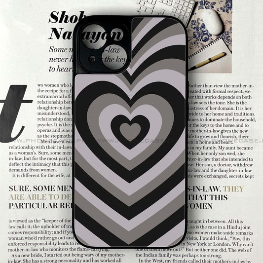 iPhone 15 - Heart Beat Design 1 - Premium Metal Printed soft Bumper shock Proof Case  CS-38693
