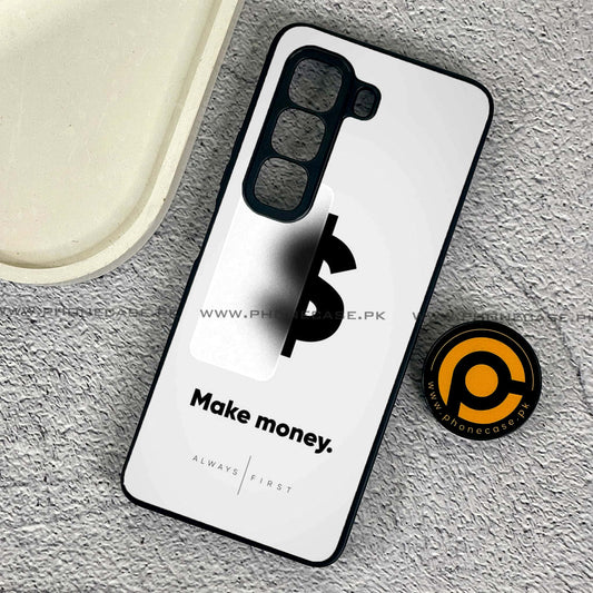 Infinix Hot 50 Pro - Dollar Design 9 - Premium Metal Printed soft Bumper shock Proof Case  CS-38383