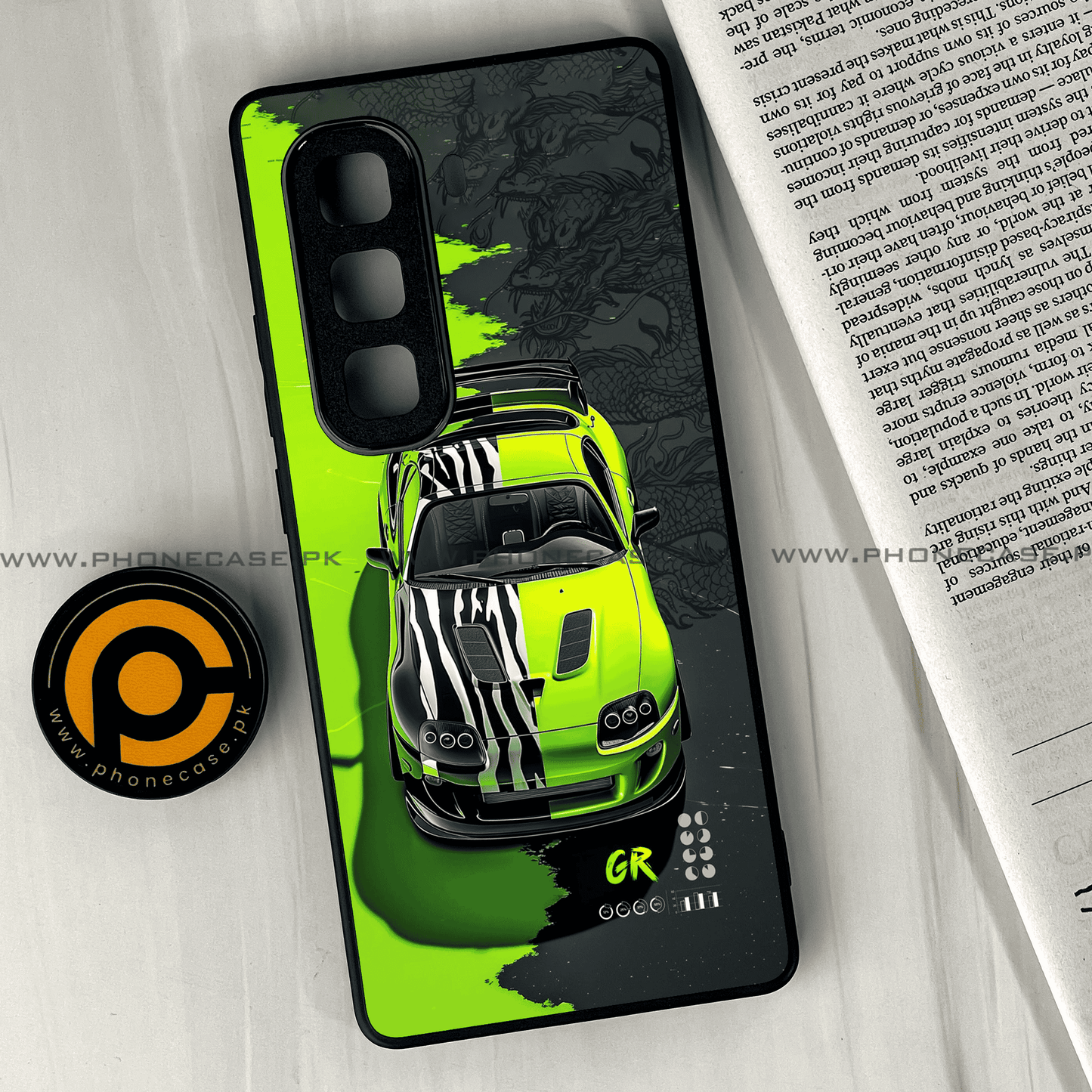 Infinix Hot 50 Pro Plus - Trish Art - Premium Metal Printed soft Bumper shock Proof Case  CS-38557