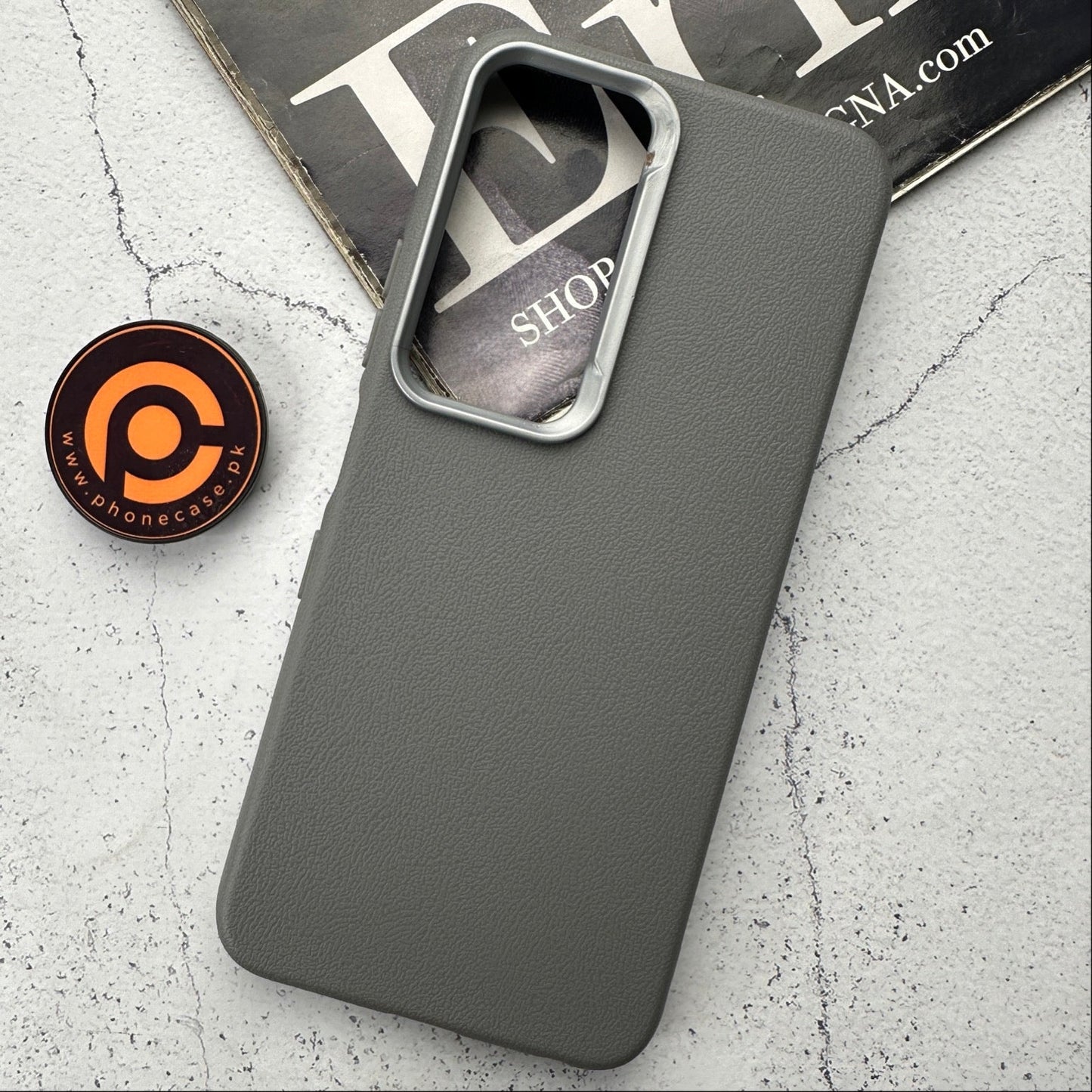 Infinix Hot 60i/ Hot 60 - Soft Leather Texture Slim TPU Case