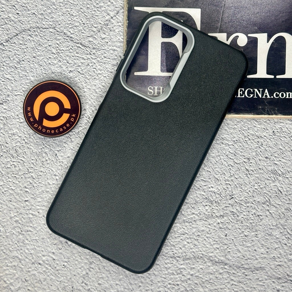 Samsung Galaxy A17 - Soft Leather Texture Slim TPU Case