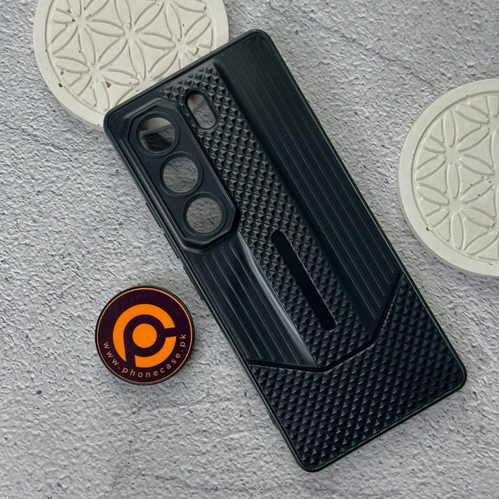 Tecno Camon 40 Pro 4G - Durable Anti-Fall Blackout TPU Back Cover with Camera Protection