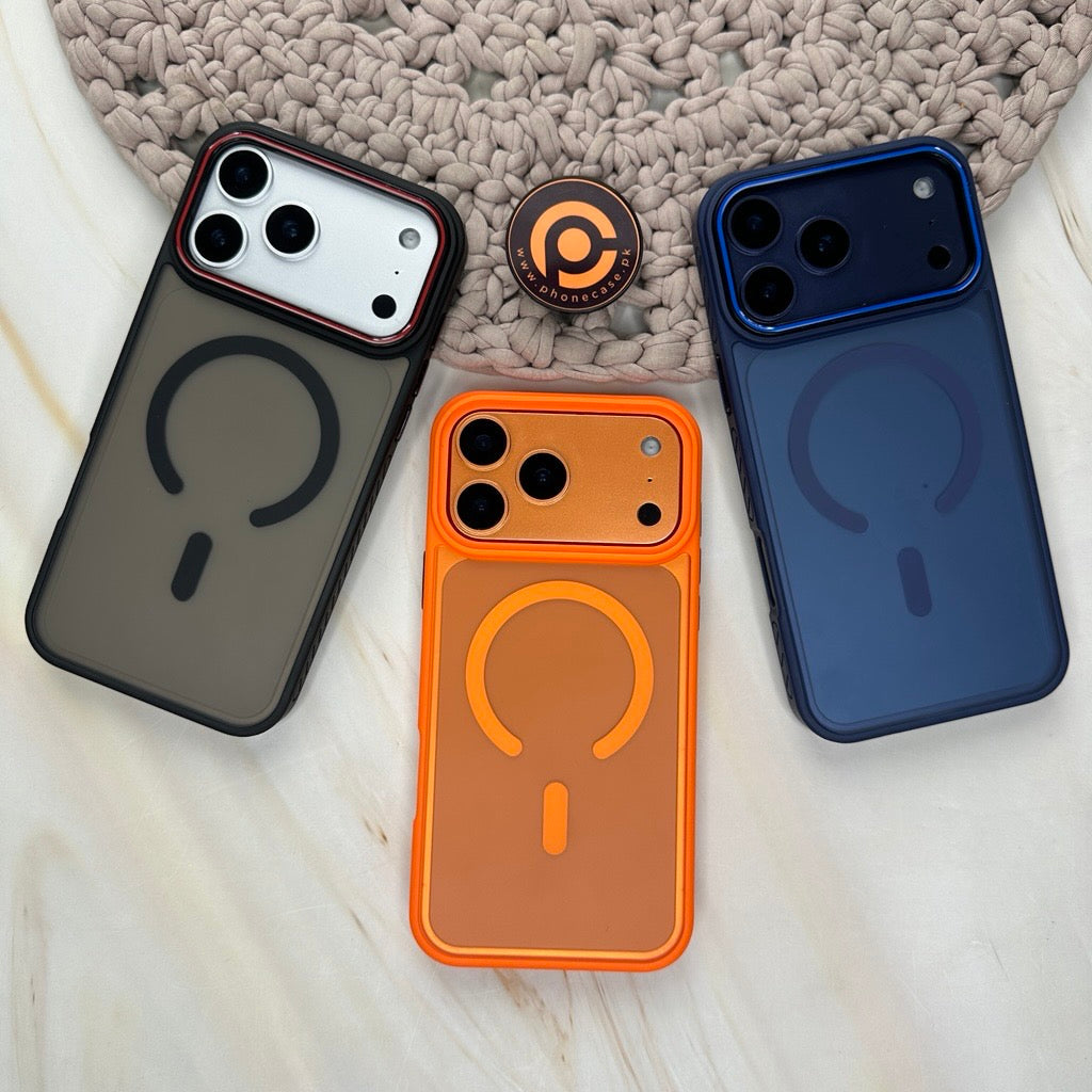 iPhone 17 Pro Max - Premium Matt Feel ShockProof MagSafe Case