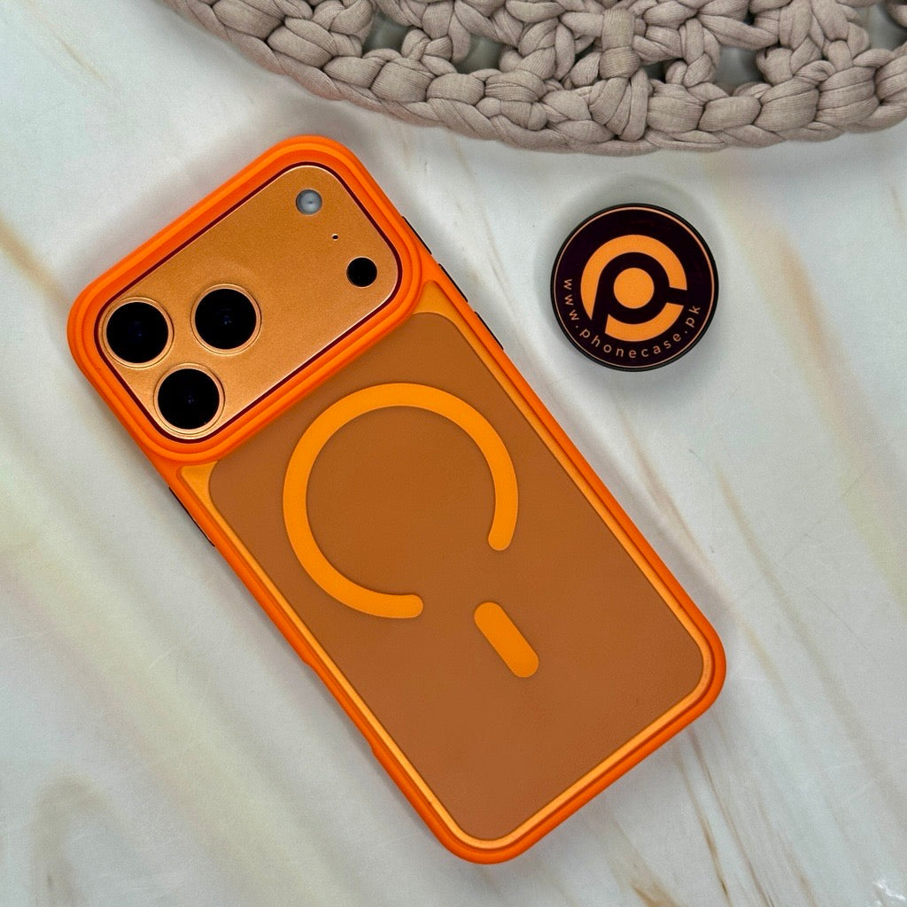 iPhone 17 Pro Max - Premium Matt Feel ShockProof MagSafe Case