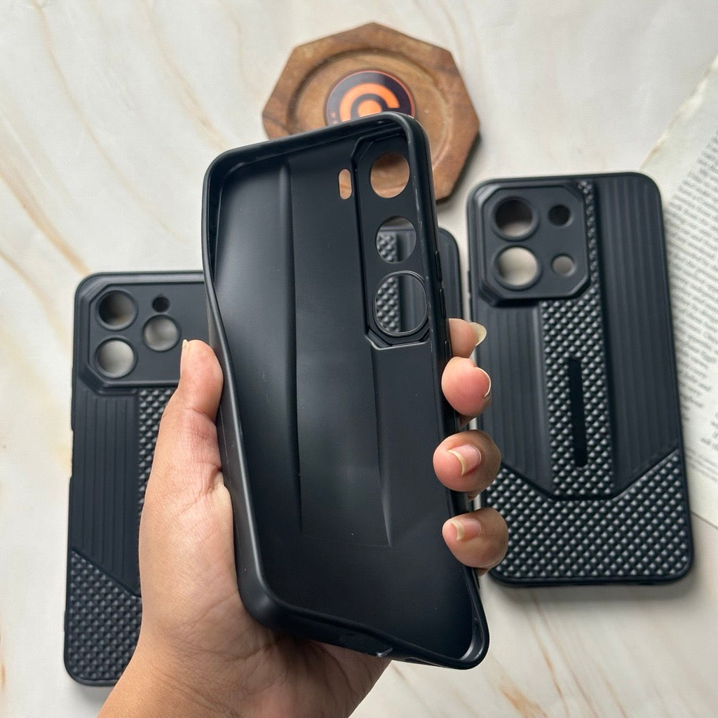 Samsung Galaxy A07 4G - Durable Anti-Fall Blackout TPU Back Cover with Camera Protection