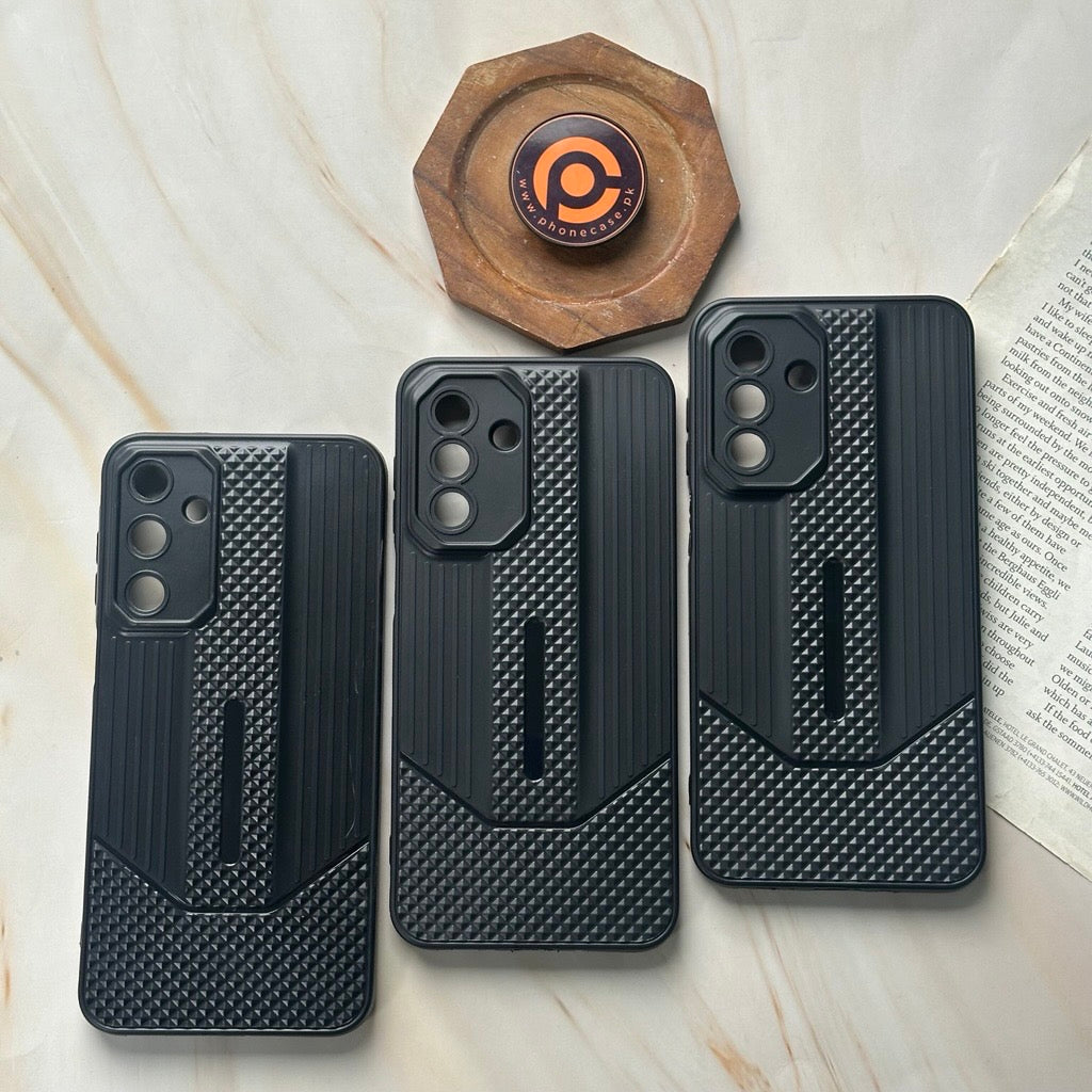 Motorola Moto G85 - Durable Anti-Fall Blackout TPU Back Cover with Camera Protection