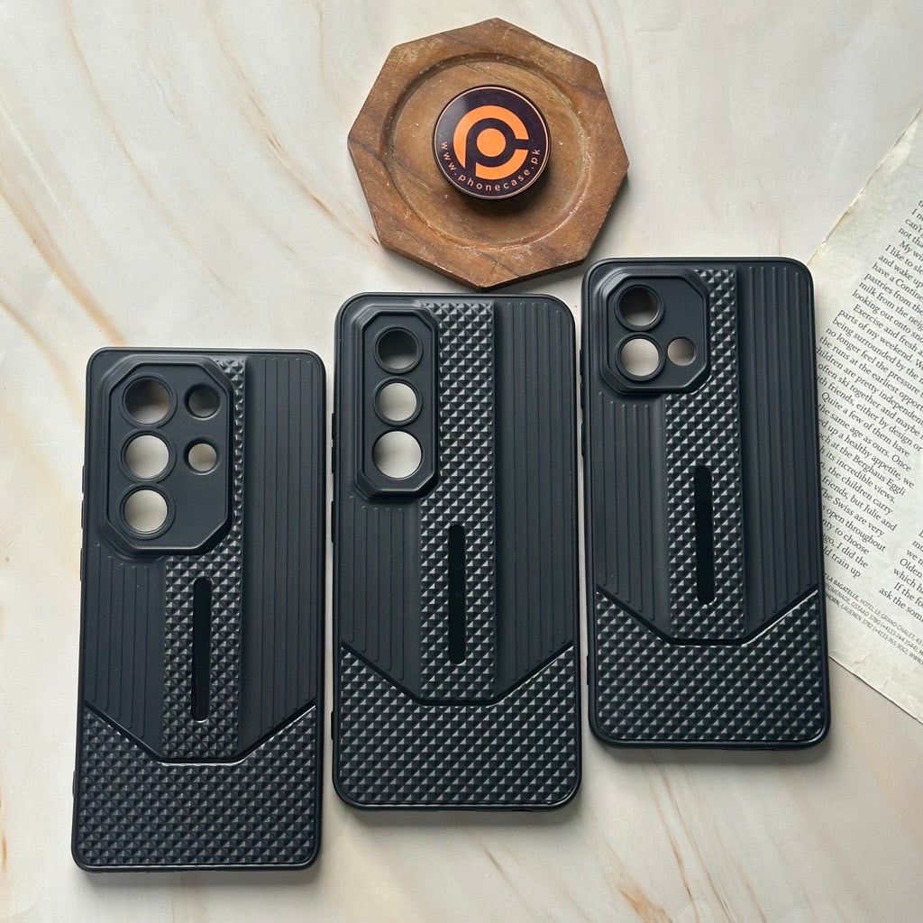 Tecno Camon 40 Pro 4G - Durable Anti-Fall Blackout TPU Back Cover with Camera Protection