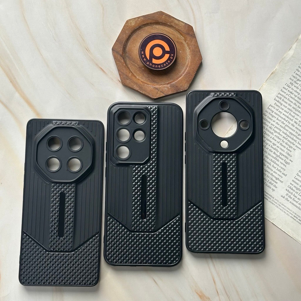 Honor X9c 5G - Durable Anti-Fall Blackout TPU Back Cover with Camera Protection