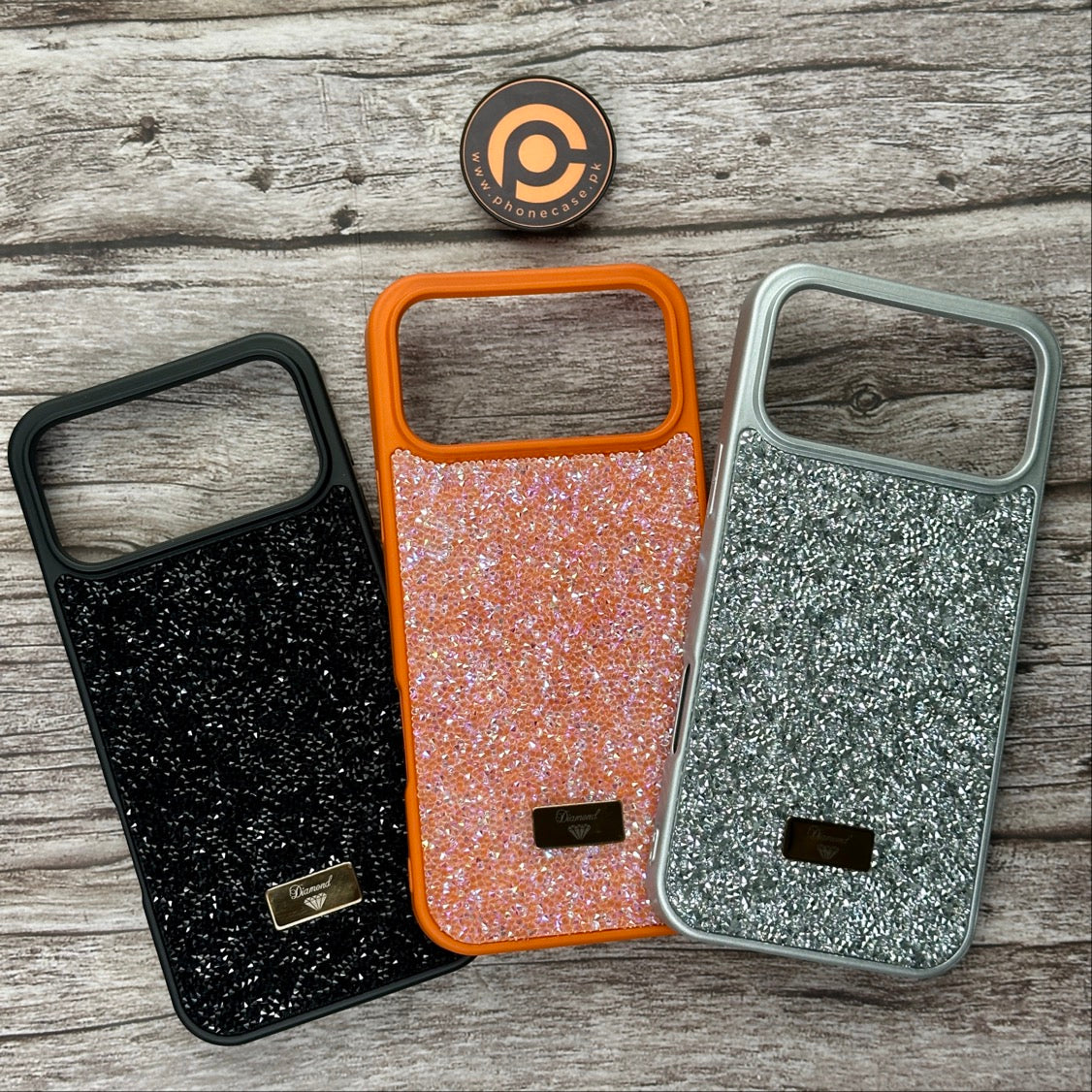 iPhone 17 Pro - Luxury DiamondMist Shock Proof Case