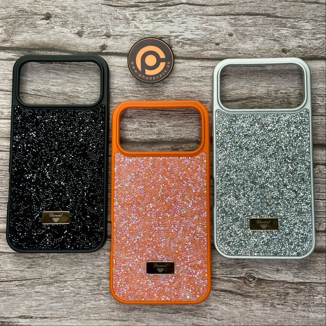 iPhone 17 Pro Max - Luxury DiamondMist Shock Proof Case