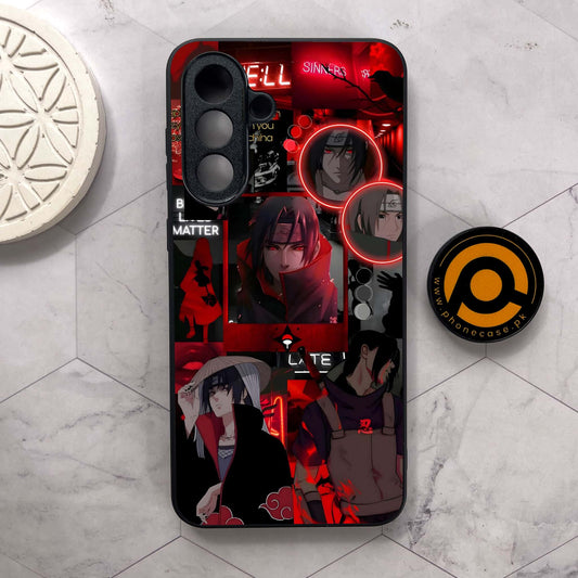 Samsung Galaxy A26 5G - Itachi Aesthetic - Premium Metal Printed soft Bumper shock Proof Case CS-38648