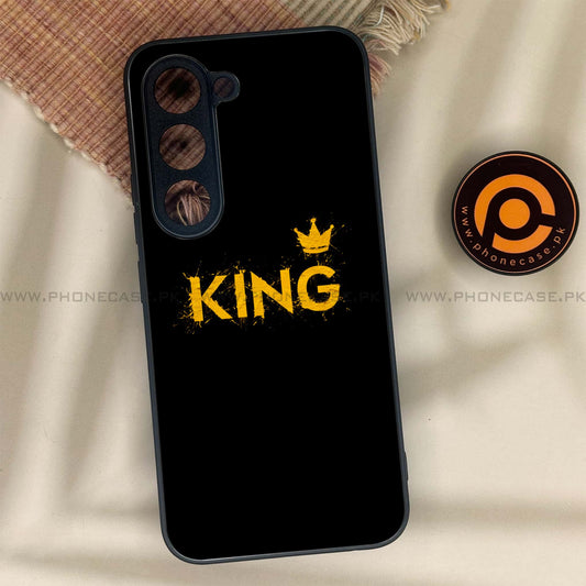 Tecno Spark 40 Pro - King 2.0 Design 2  - Premium Metal Printed soft Bumper shock Proof Case  CS-38102