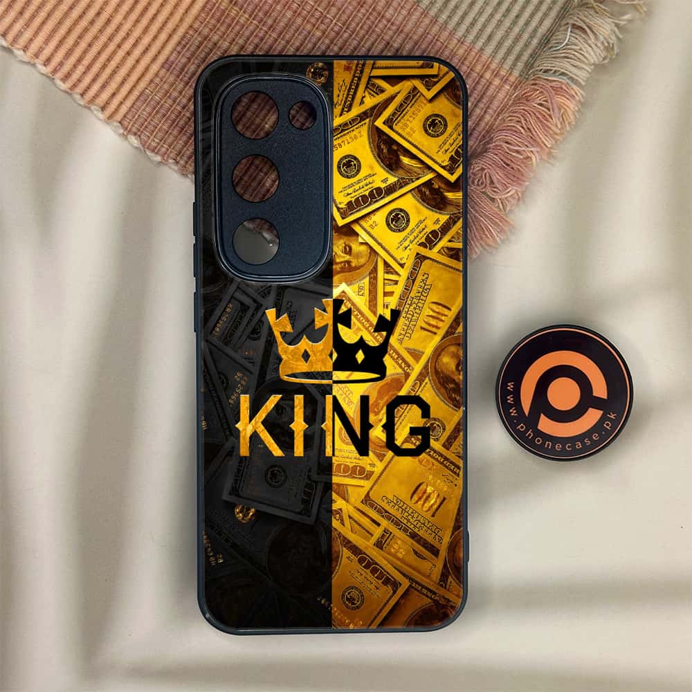 Tecno Spark 40 Pro Plus - King 2.0 Design 9 - Premium Metal Printed soft Bumper shock Proof Case CS-38194 CS-38549 CS-38724