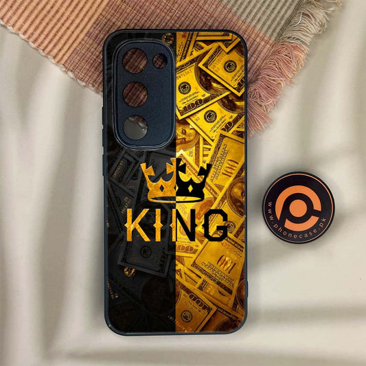 Tecno Spark 40 Pro Plus - King 2.0 Design 9 - Premium Metal Printed soft Bumper shock Proof Case CS-38194 CS-38549 CS-38724