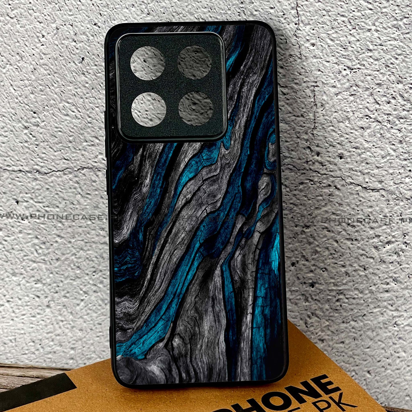Xiaomi 14T - Liquid Marble Design 6  - Premium Printed Glass soft Bumper shock Proof Case CS-39045