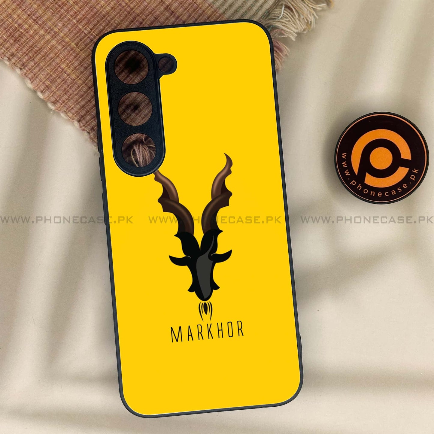 Tecno Spark 40 Pro - Markhor Design 1  - Premium Metal Printed soft Bumper shock Proof Case CS-38134